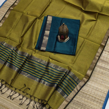 EXCLUSIVE !! HANDLOOM KOTA MAHESHWARI SILK SAREE