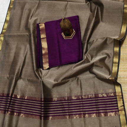 EXCLUSIVE !! HANDLOOM KOTA MAHESHWARI SILK SAREE