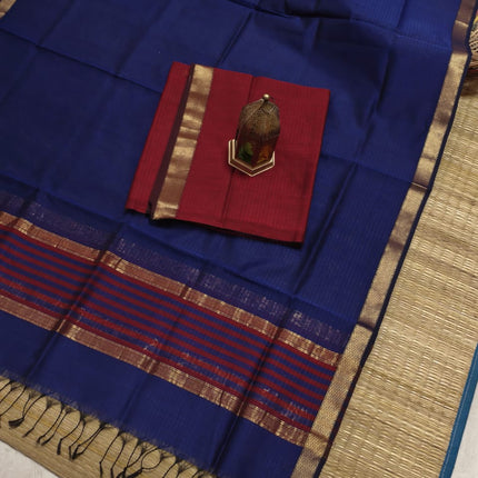 EXCLUSIVE !! HANDLOOM KOTA MAHESHWARI SILK SAREE