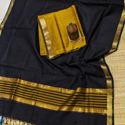 EXCLUSIVE !! HANDLOOM KOTA MAHESHWARI SILK SAREE