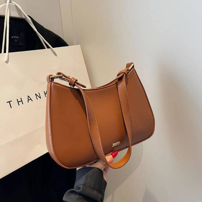 Caramel Chic Shoulder Bag