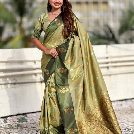 Elegant Handcrafted Saree